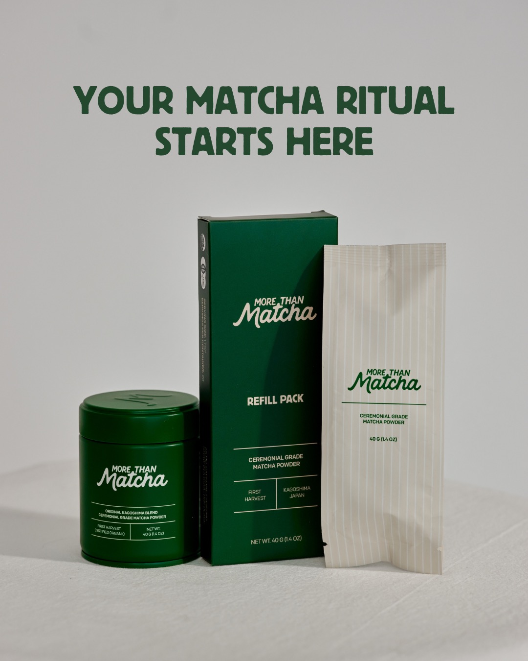 More Than Matcha Facebook ad