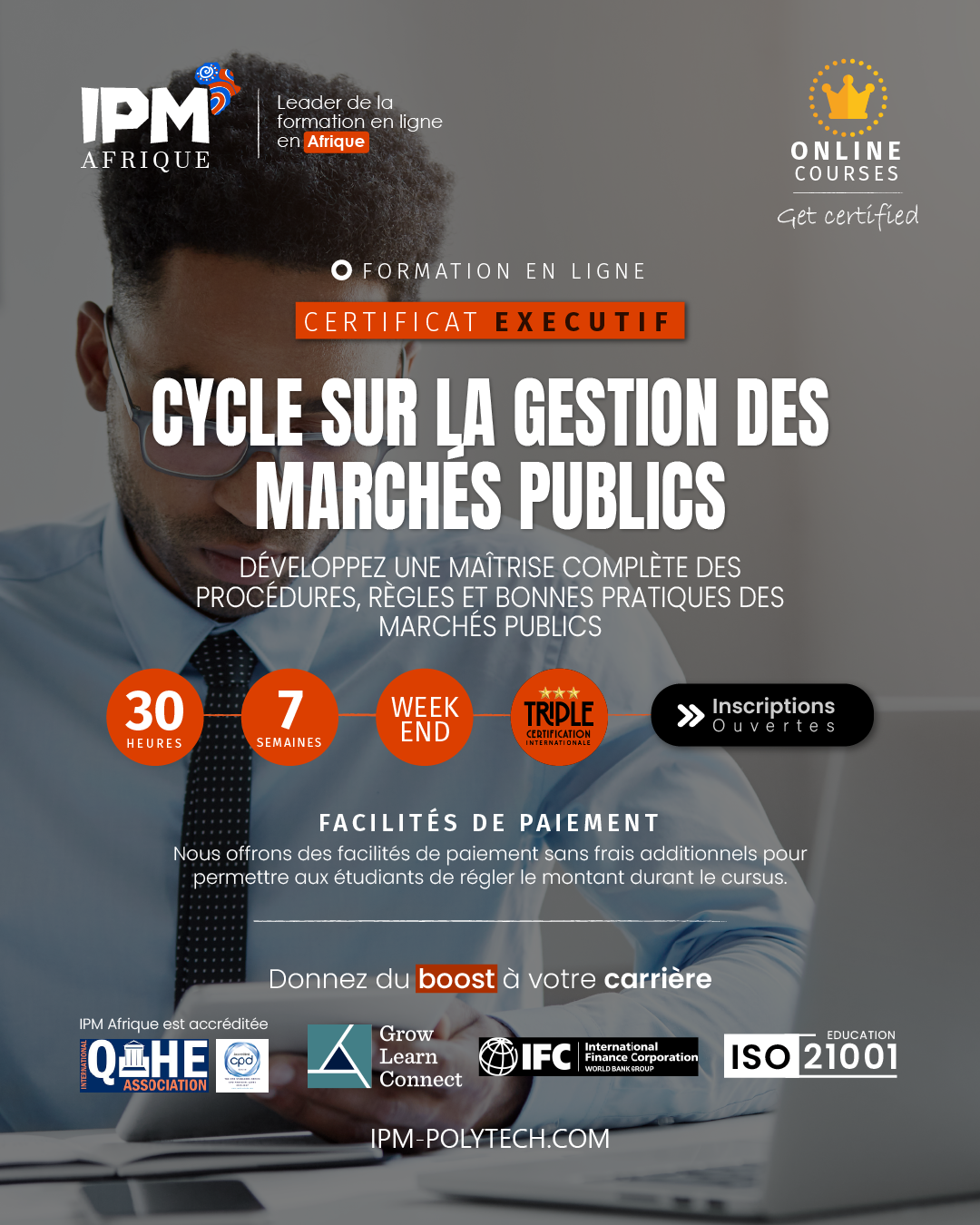 IPM- Institut polytechnique de Marrakech Facebook ad