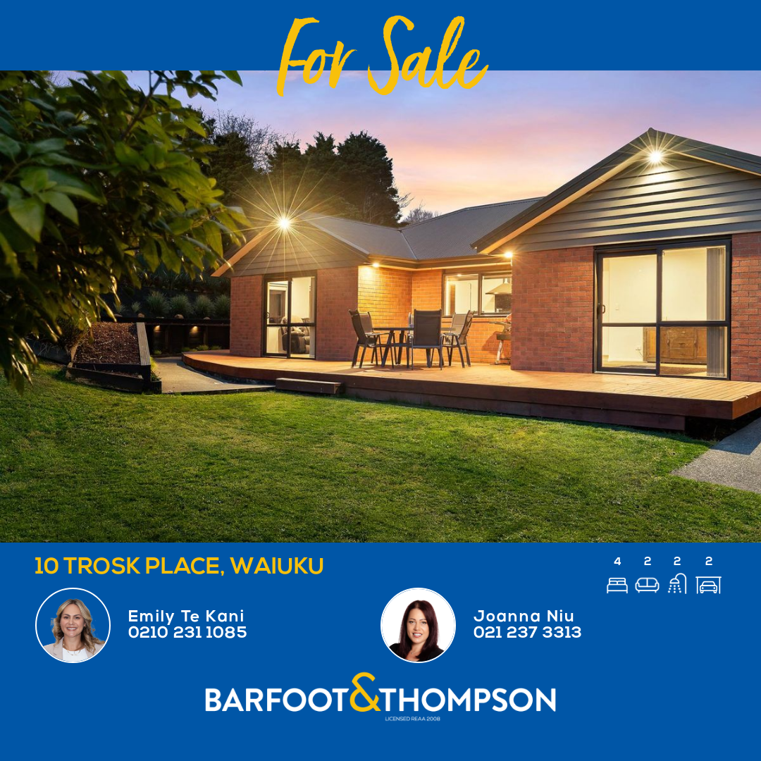 Emily Te Kani Real Estate Facebook ad from Aug 5, 2026