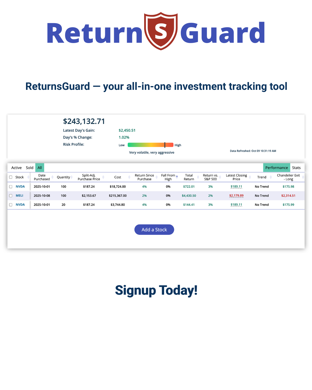 ReturnsGuard Facebook ad