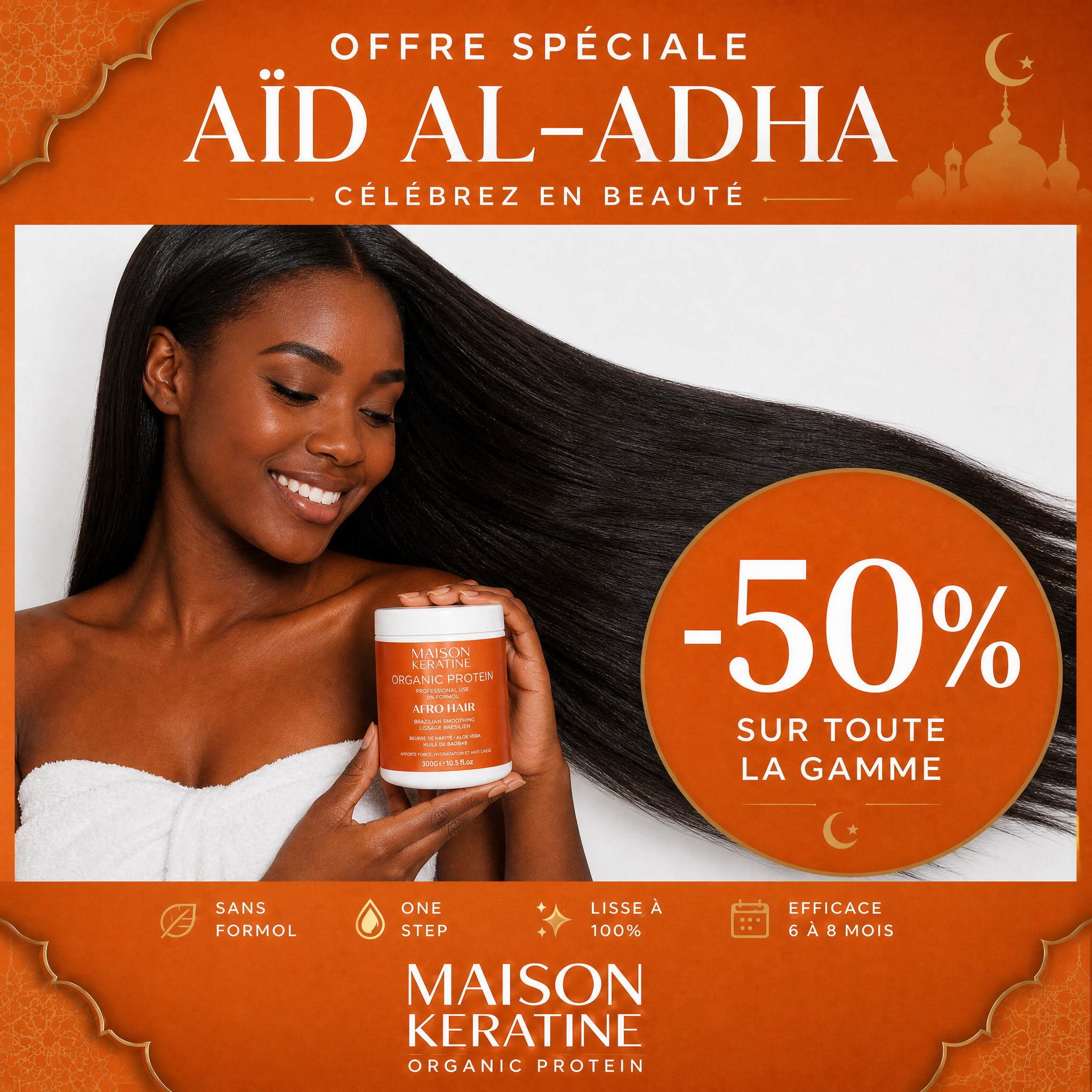 Maison Kératine Facebook ad