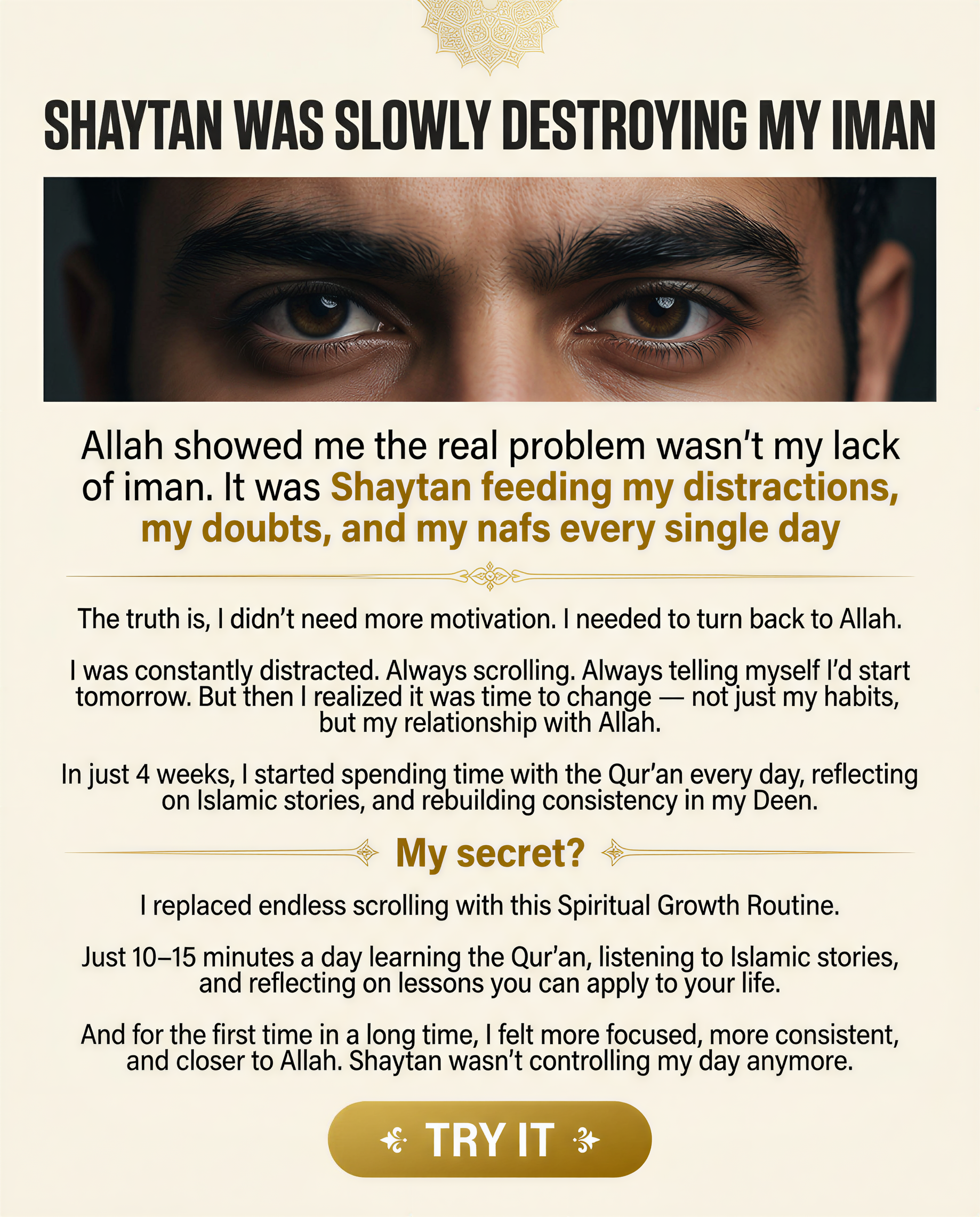 Imam Advice Daily Facebook ad