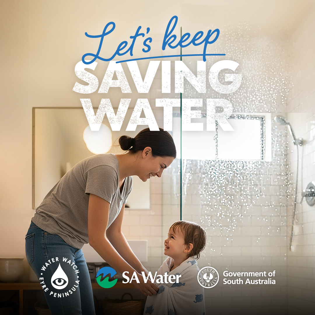 SA Water Facebook ad: Let’s Keep Saving Water