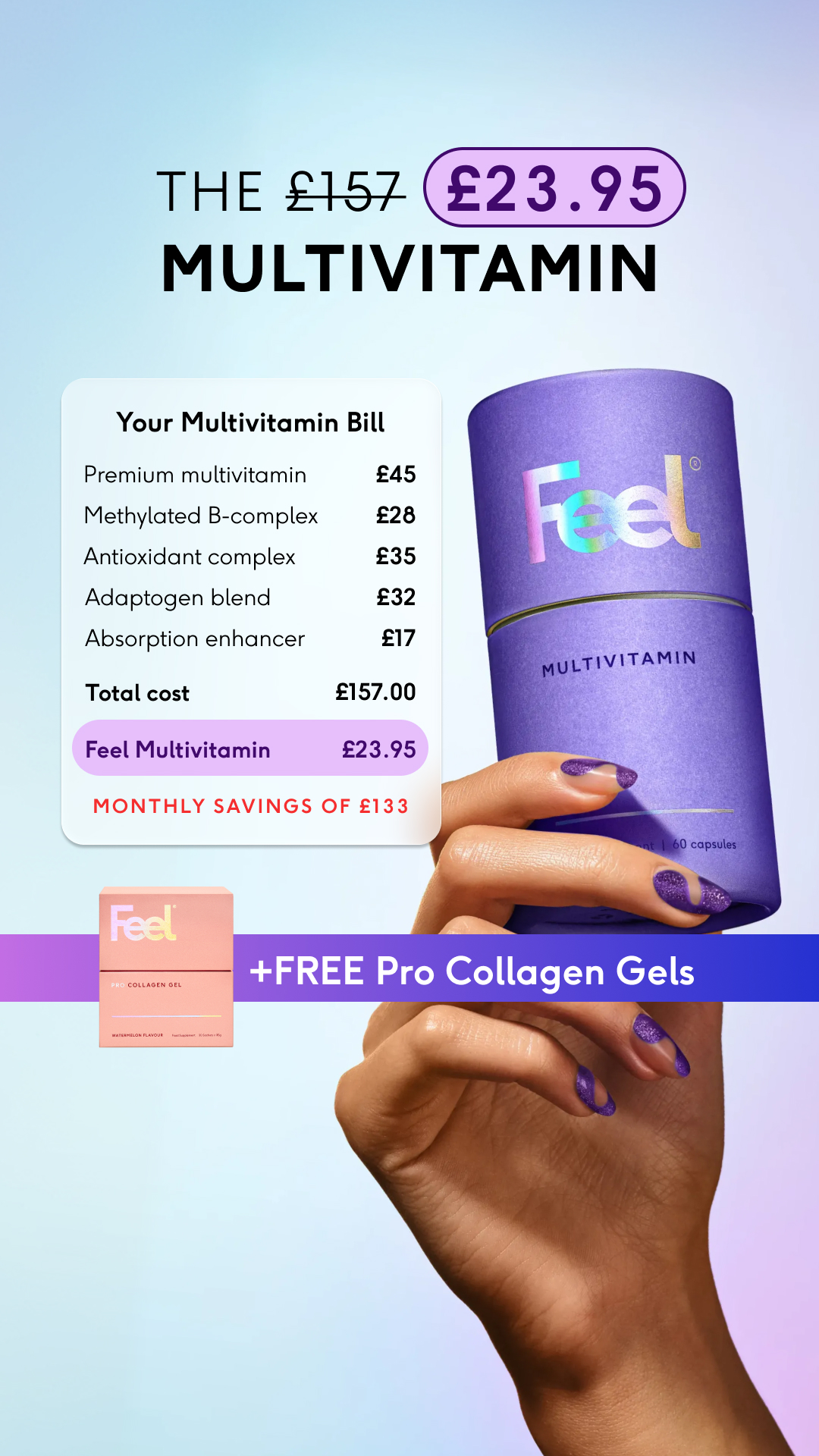 Feel Facebook ad