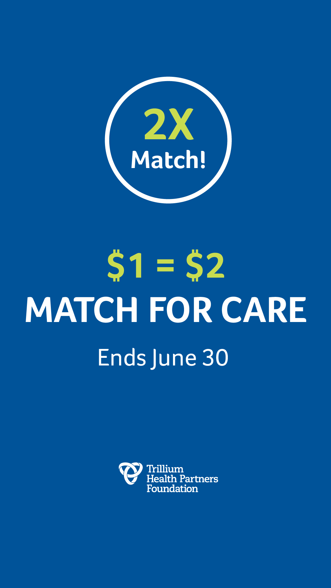 Trillium Health Partners Facebook ad from May 2, 2026
