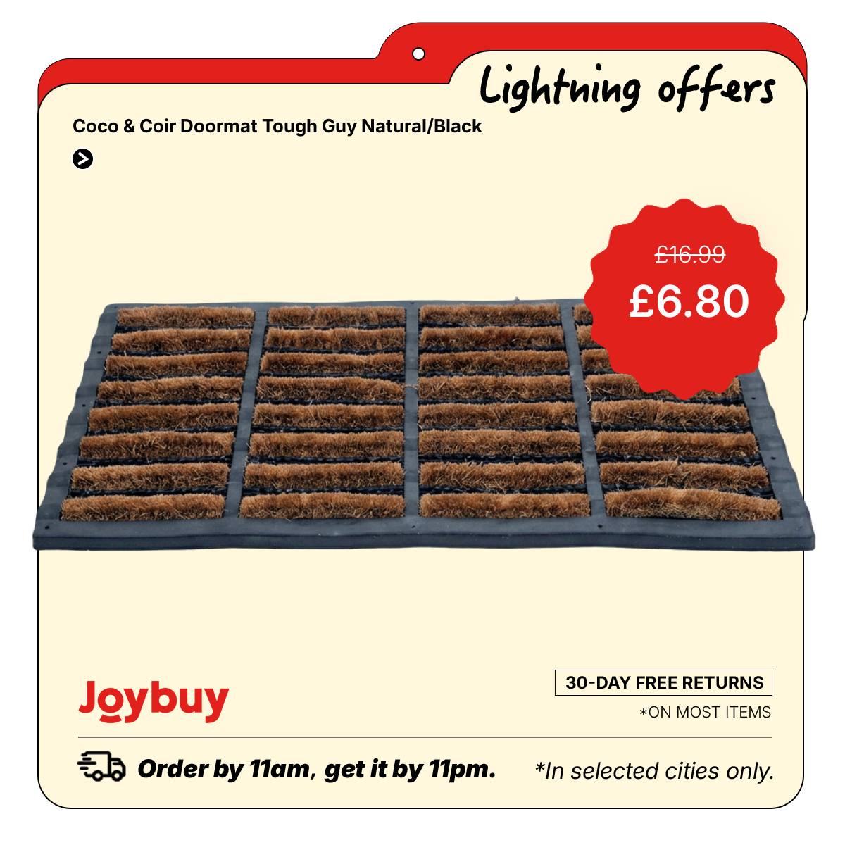 Joybuy UK Facebook ad