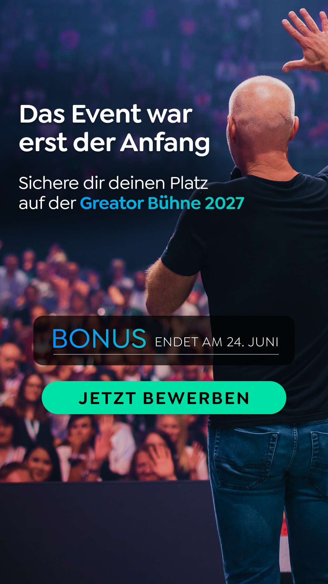 Greator Facebook ad
