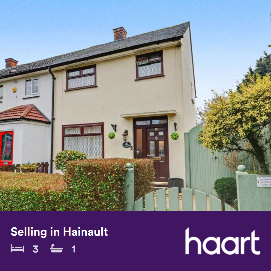 Barkingside haart Facebook ad