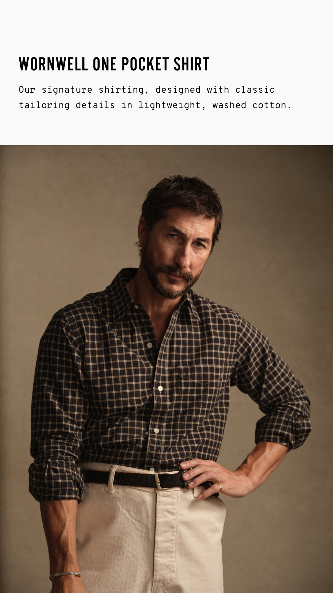 Buck Mason Facebook ad
