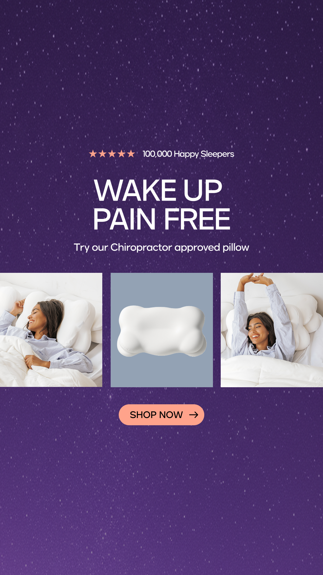 Mellow Cloud Align Pillow Facebook ad