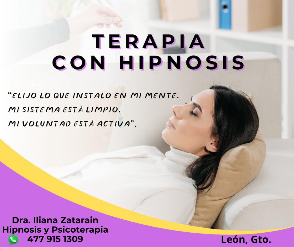 Iliana Hernández Zatarain Psicoterapeuta Facebook ad: * Descubre el Poder de la Hipnosis para…