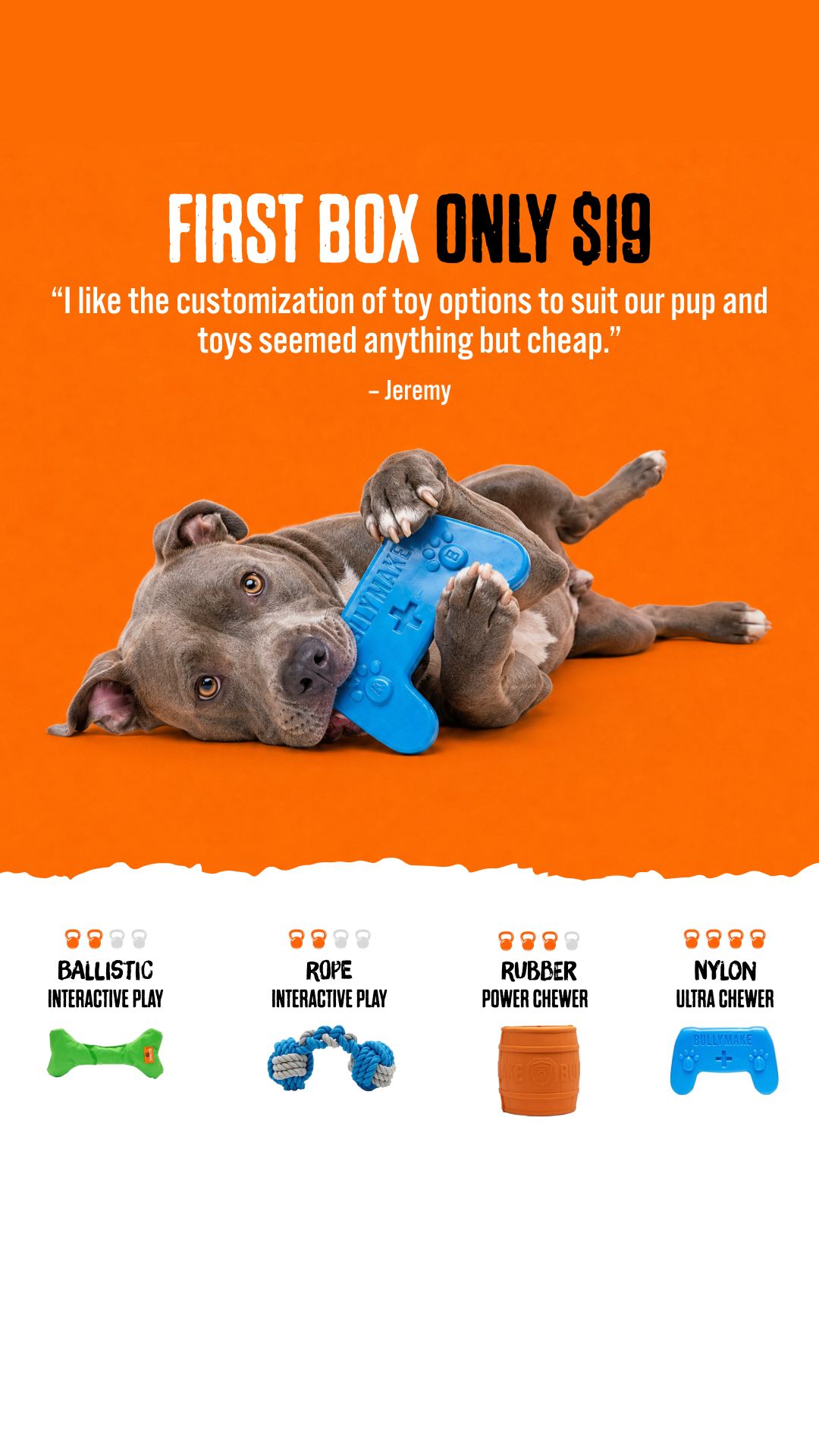 BULLYMAKE Facebook ad: If It Breaks - We Replace It FREE