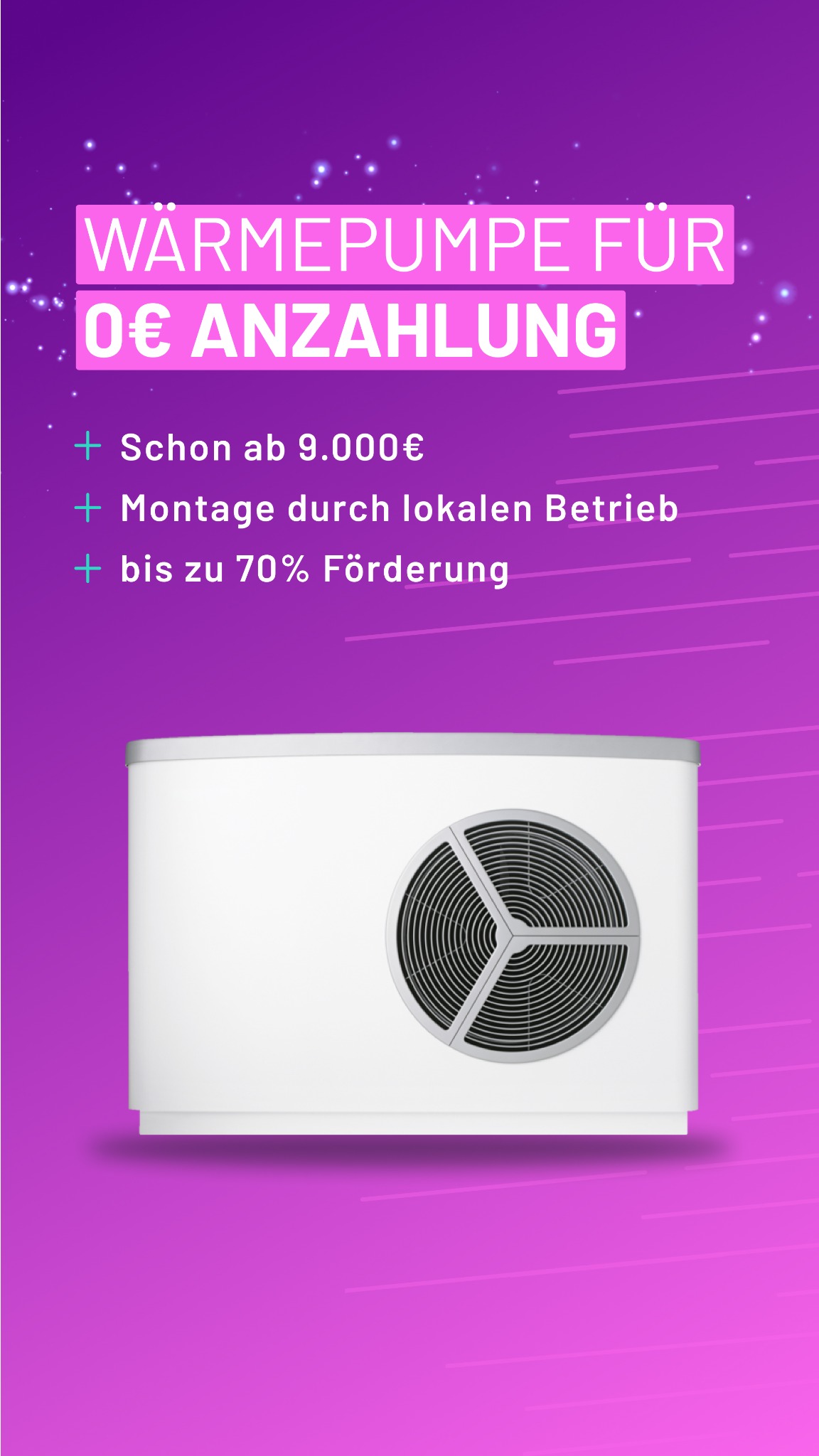 1KOMMA5GRAD Facebook ad