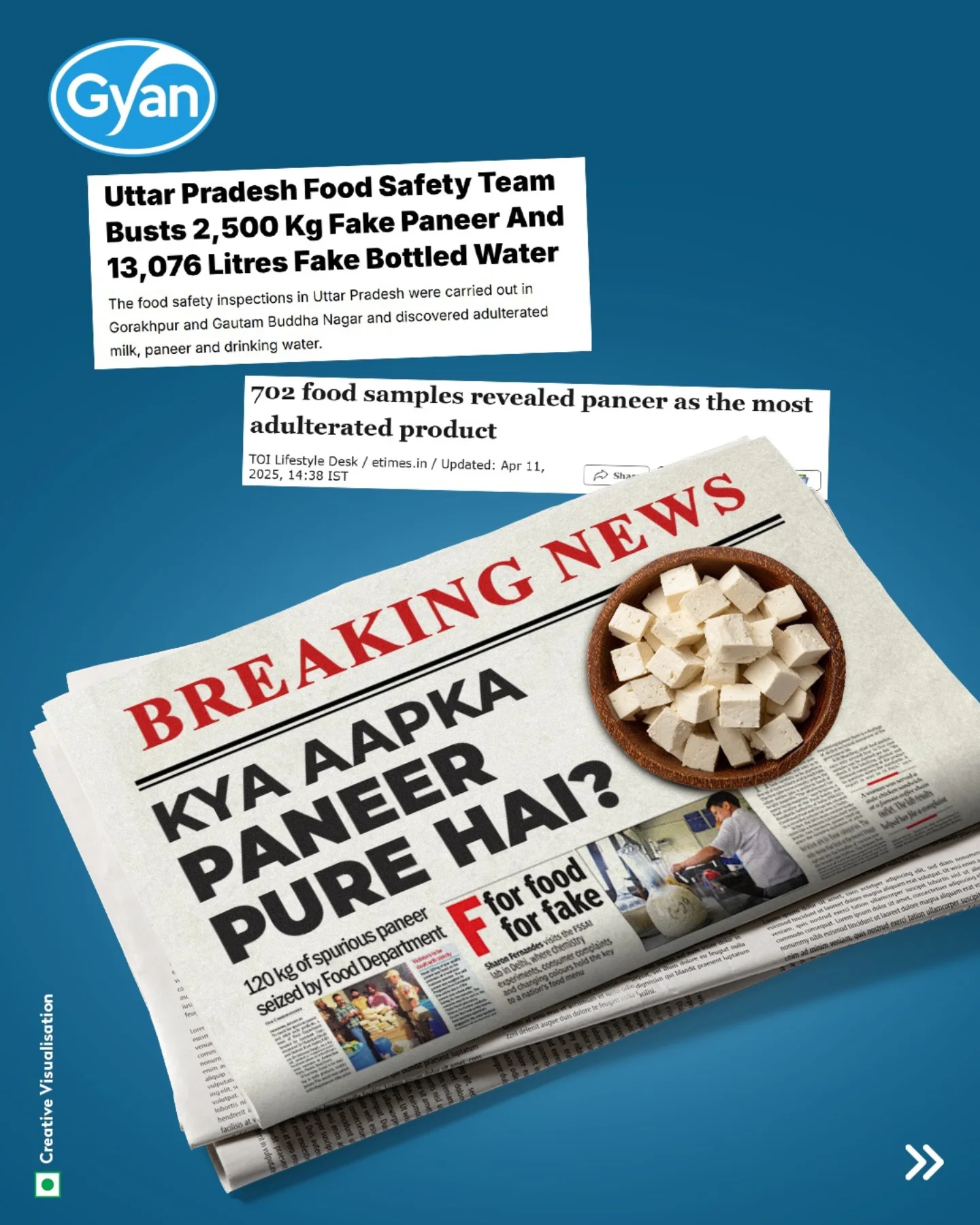 Gyan Dairy Facebook ad