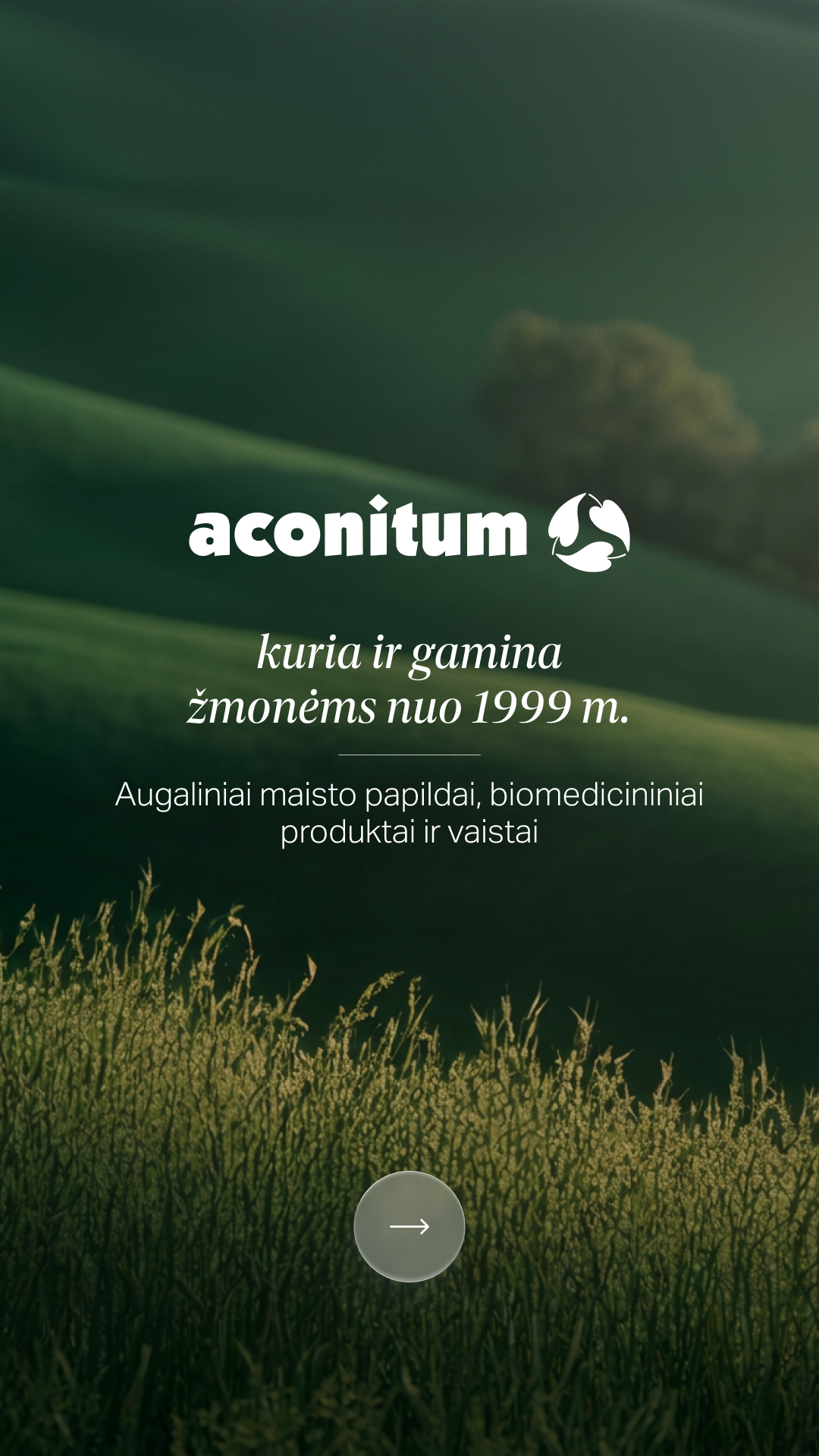 Aconitum Facebook ad from Jun 8, 2026