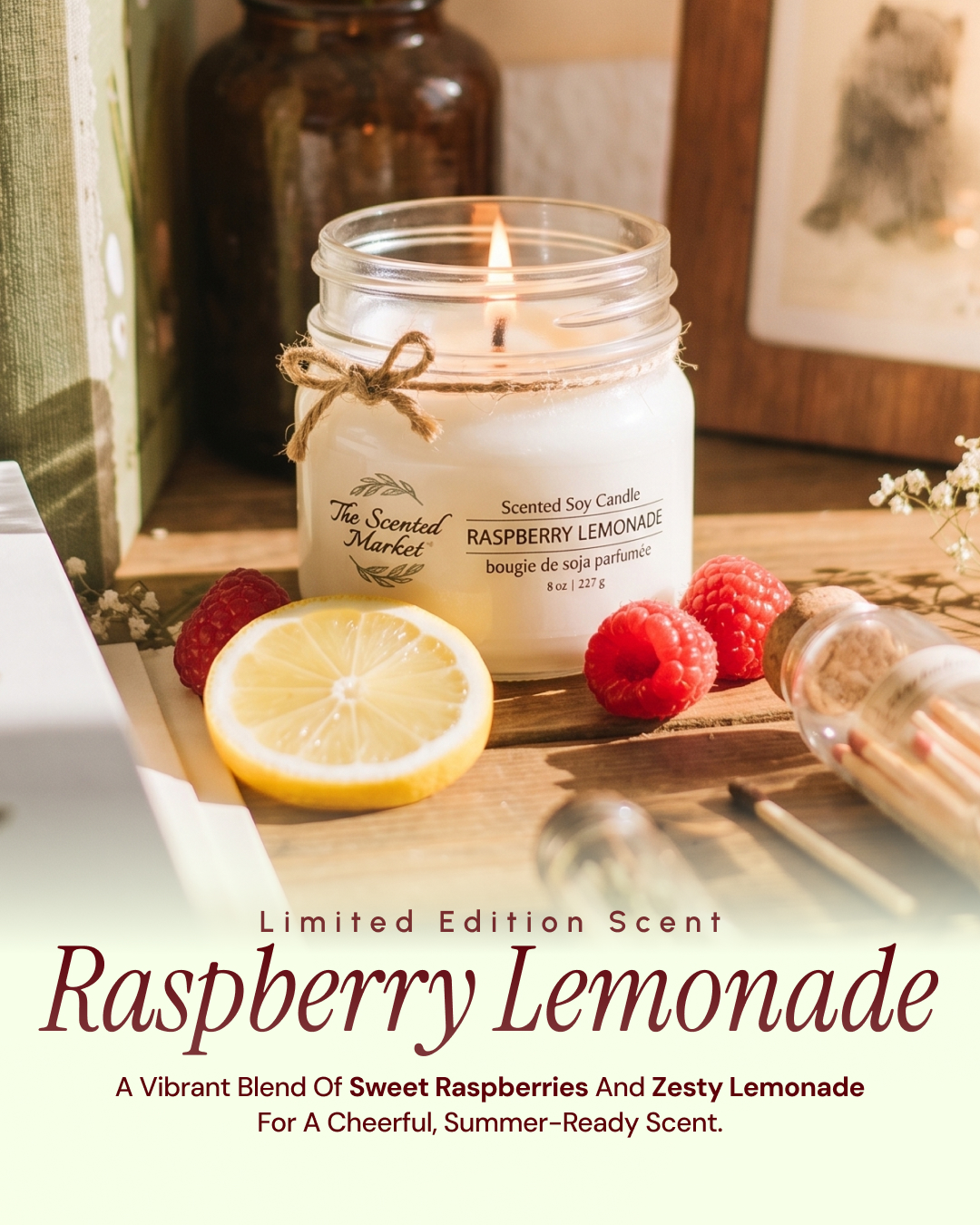 The Scented Market Facebook ad