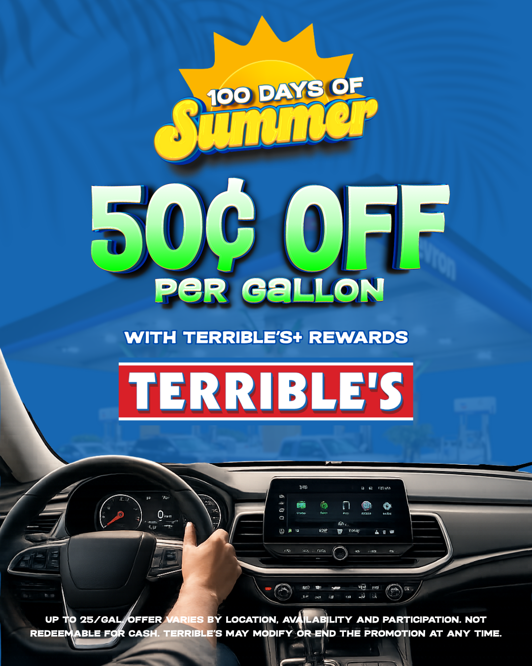 Terrible's Facebook ad