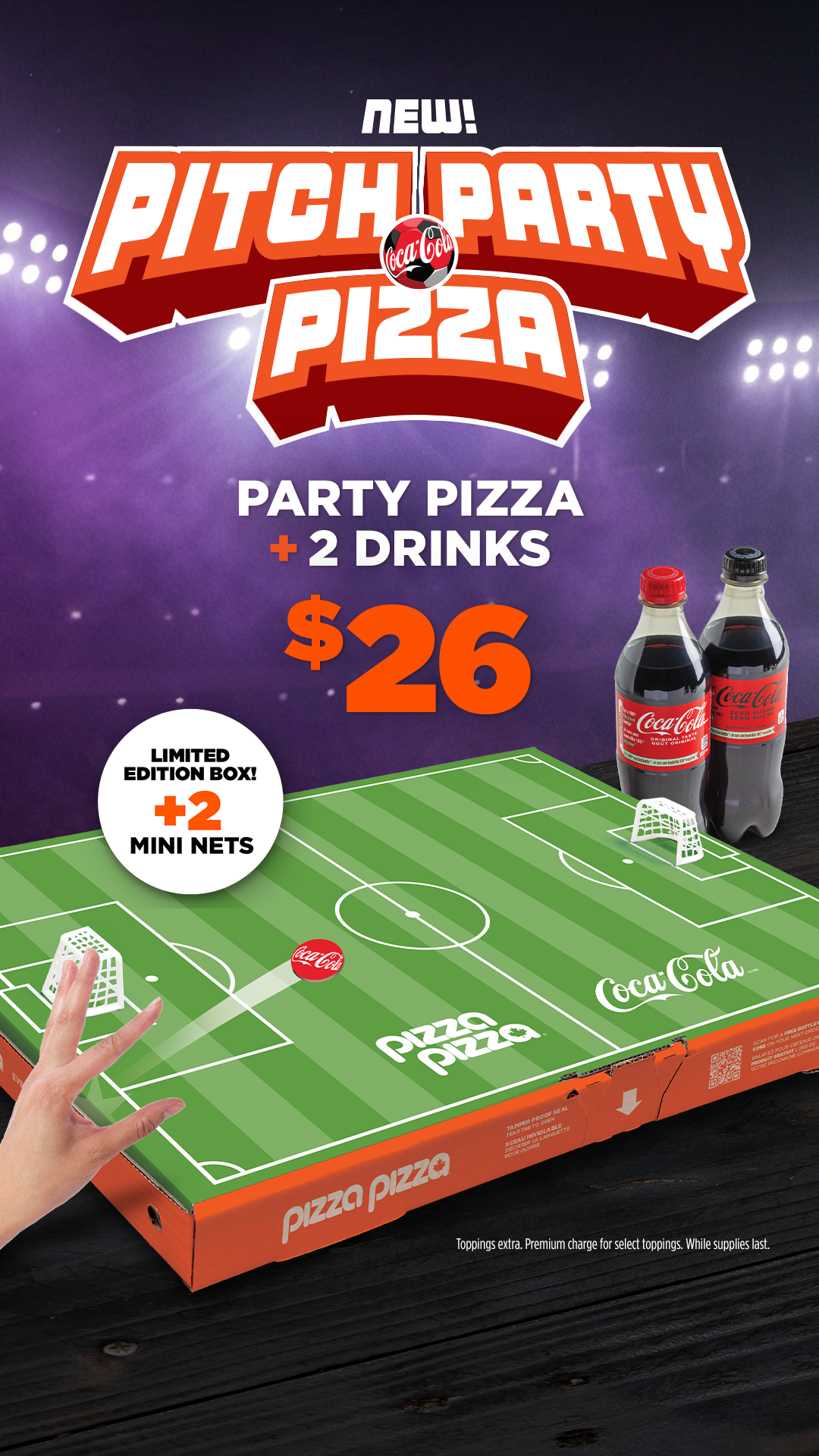 Pizza Pizza Facebook ad from Jun 9, 2026