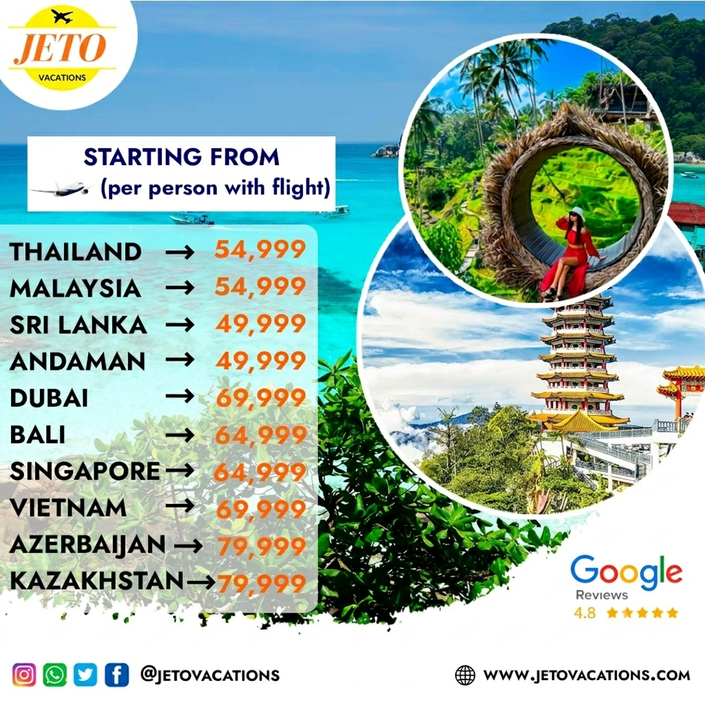 Jeto Vacations Facebook ad