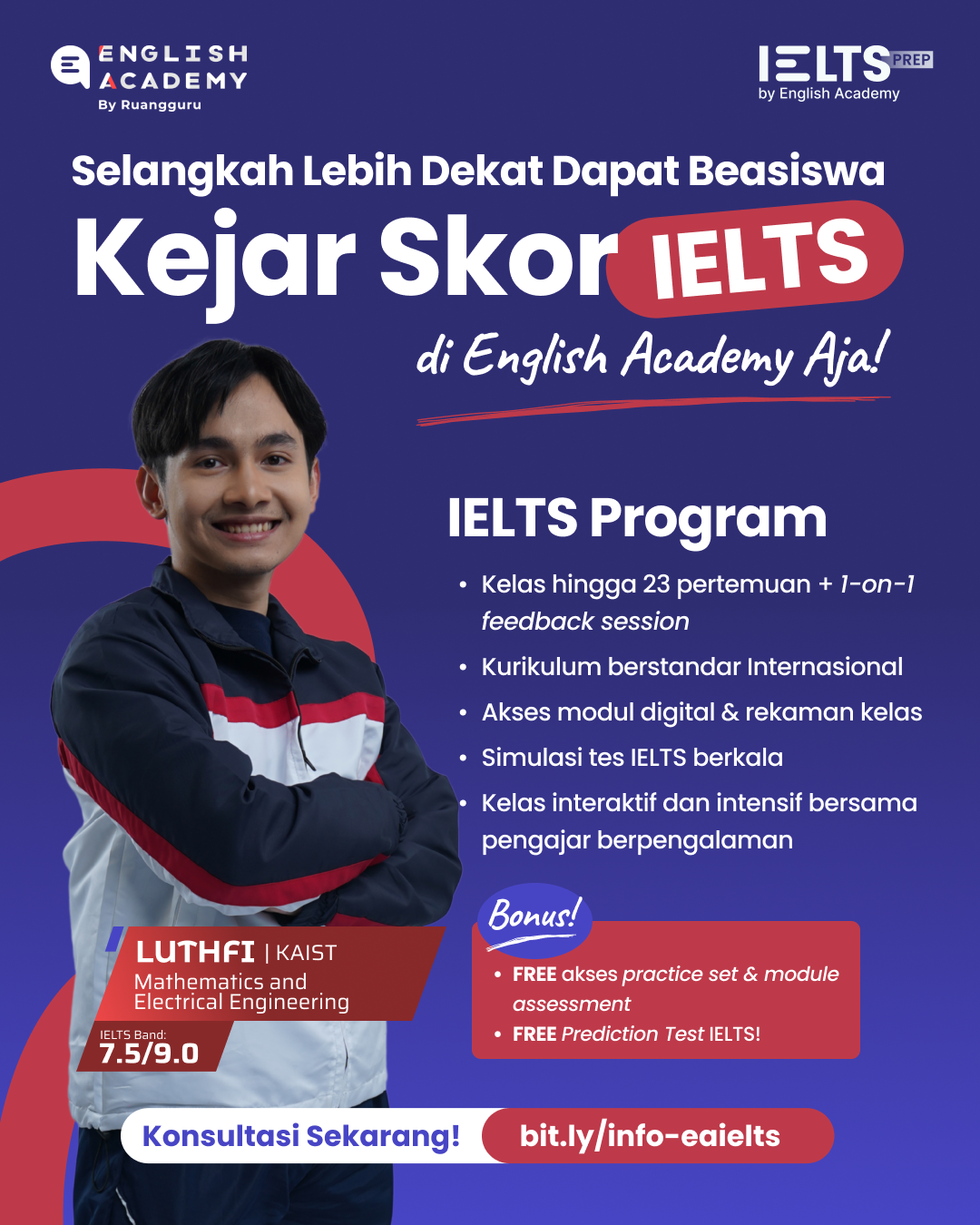 English Academy Facebook ad
