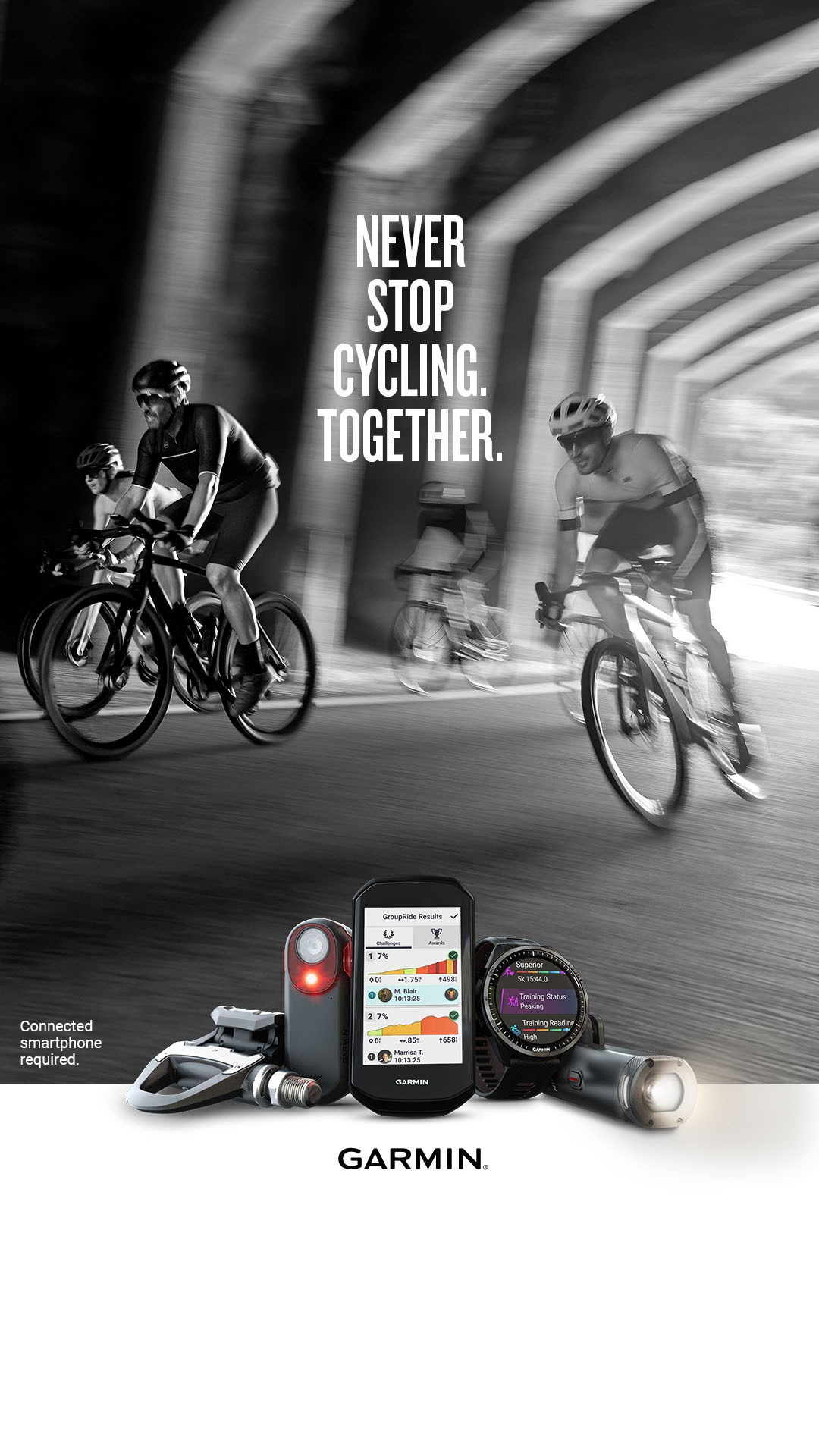 Garmin Cycling Facebook ad from Apr 17, 2026
