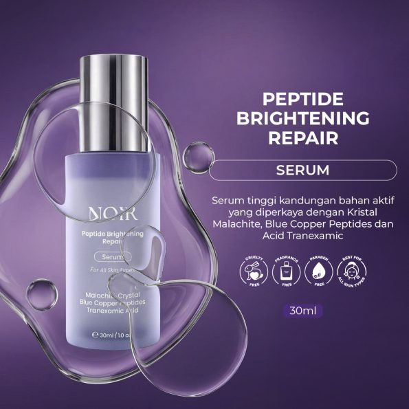 NOIR Health & Beauty HQ Facebook ad: The Science of a Healthy Glow