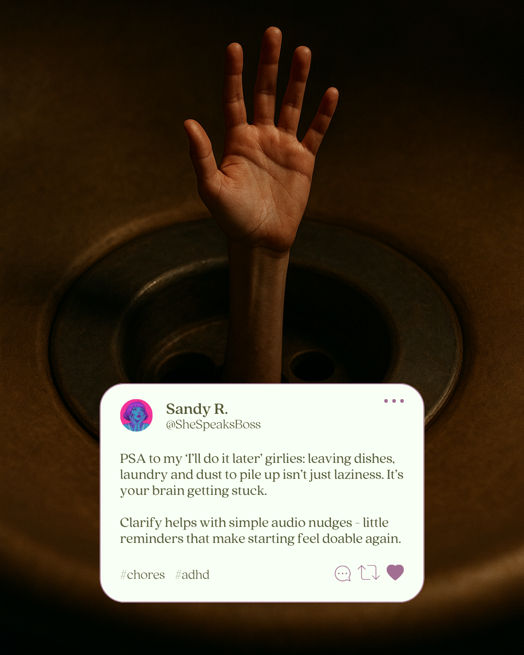 Clarify - Your Focus Keeper Facebook ad