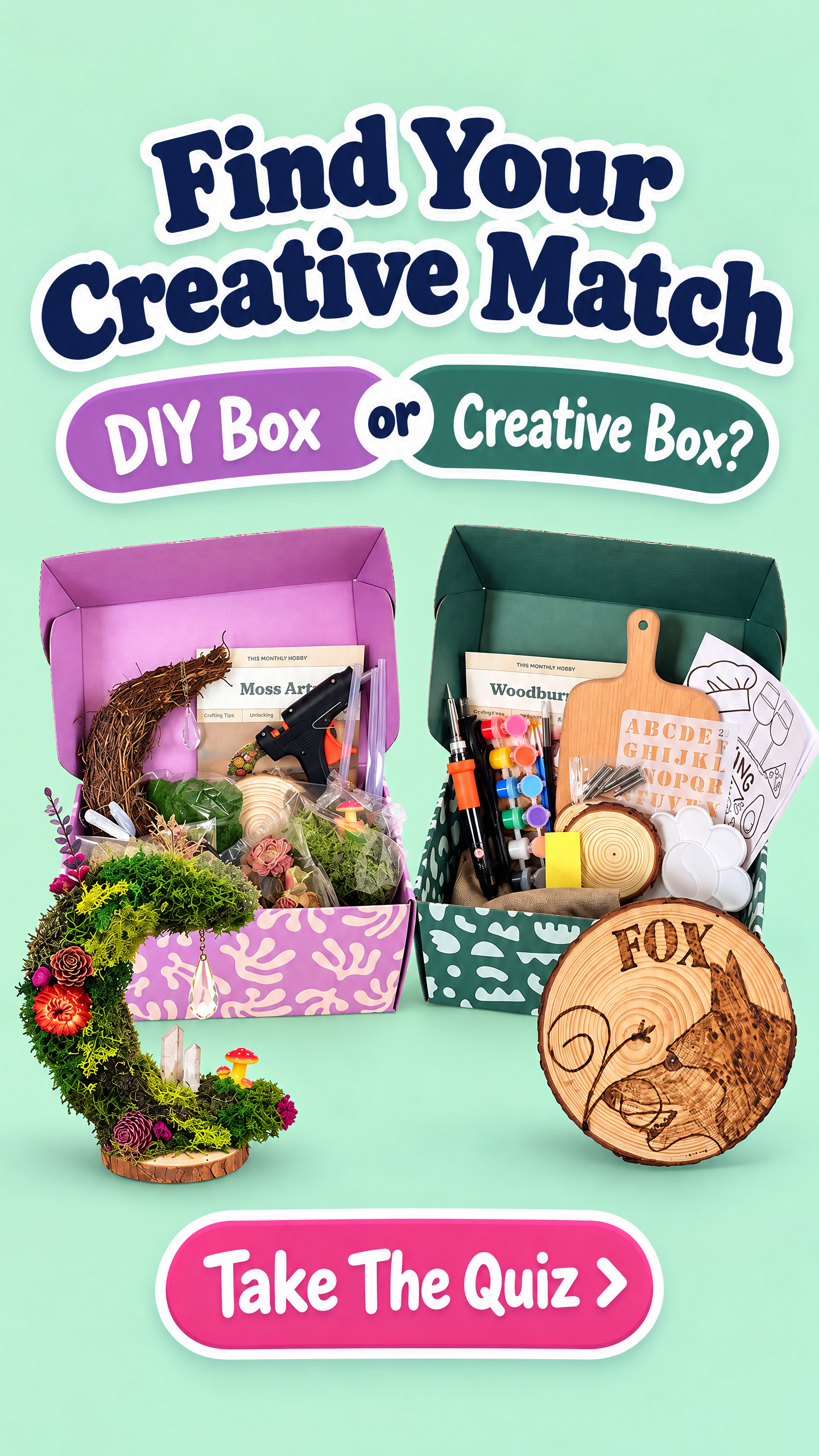 This Month's Craft Facebook ad: We'll Match You To Your Craft