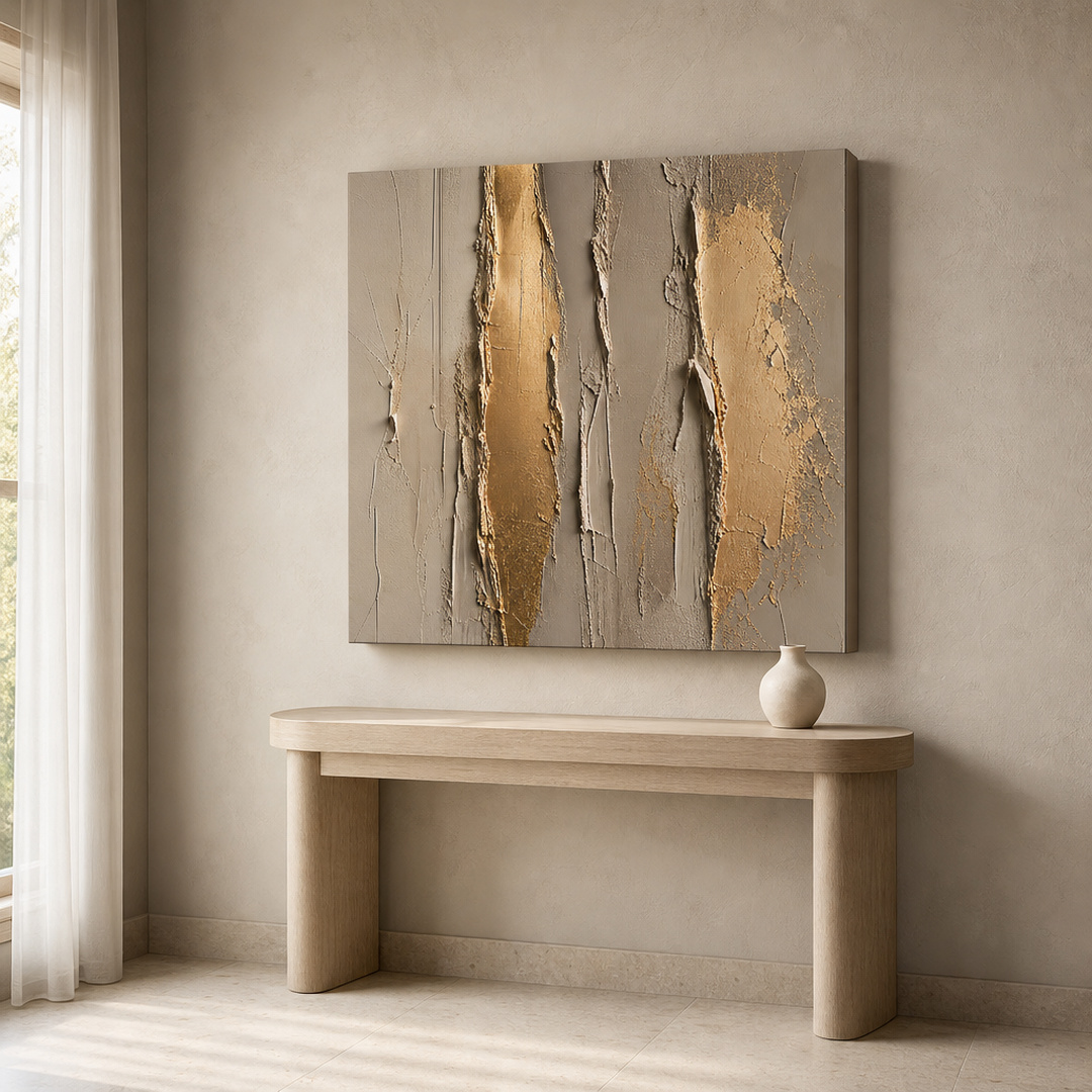 Tailored Canvases - Personalized Art Facebook ad: Golden Texture | Made in the USA | Ships Fast