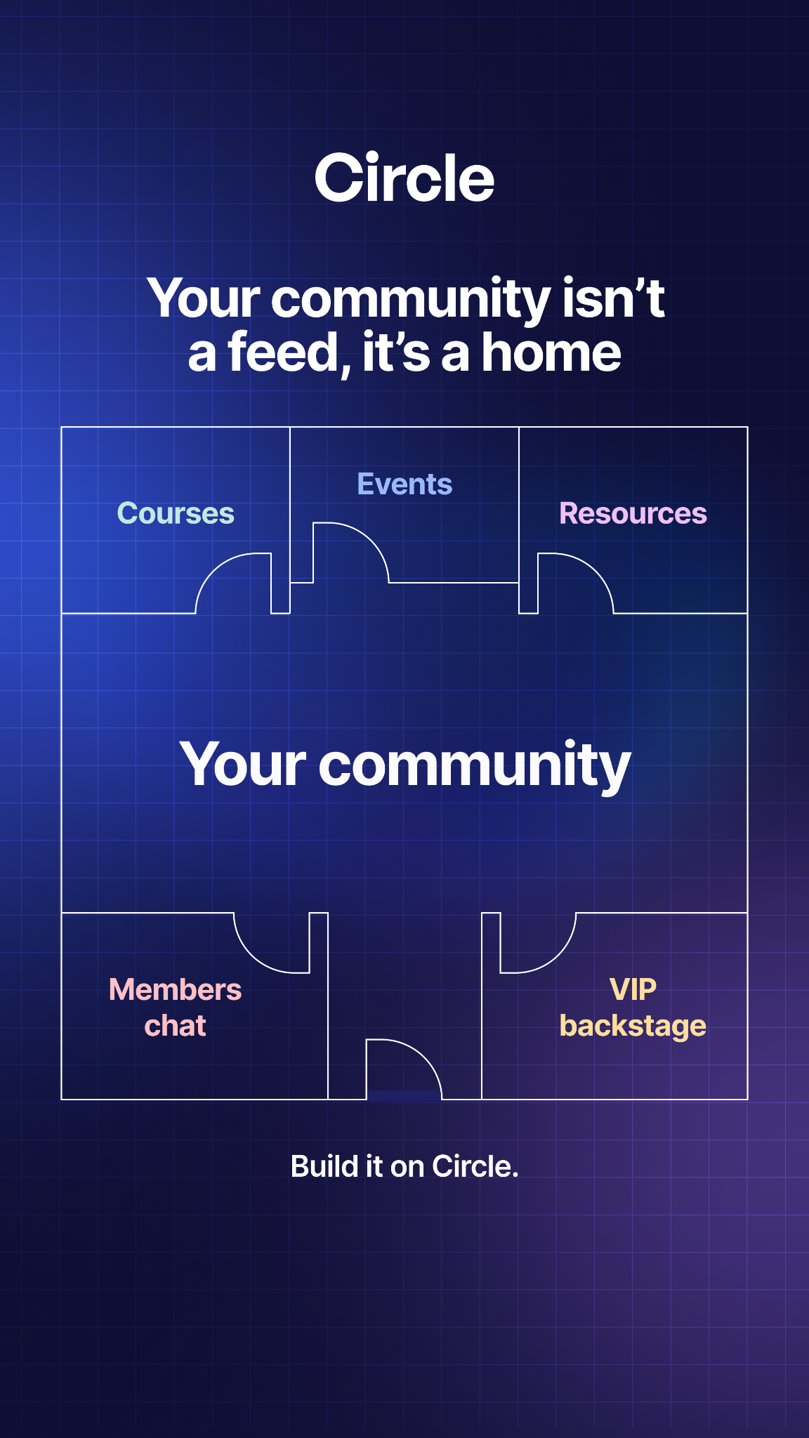 Circle Facebook ad from Jul 30, 2026