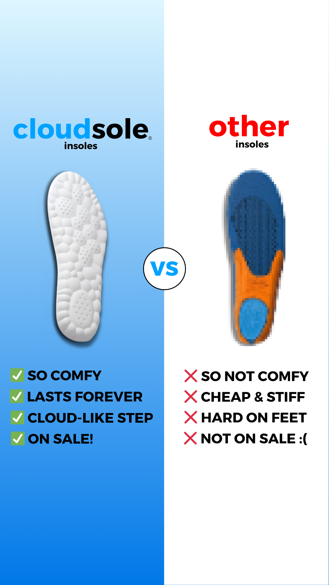 CloudSole Facebook ad
