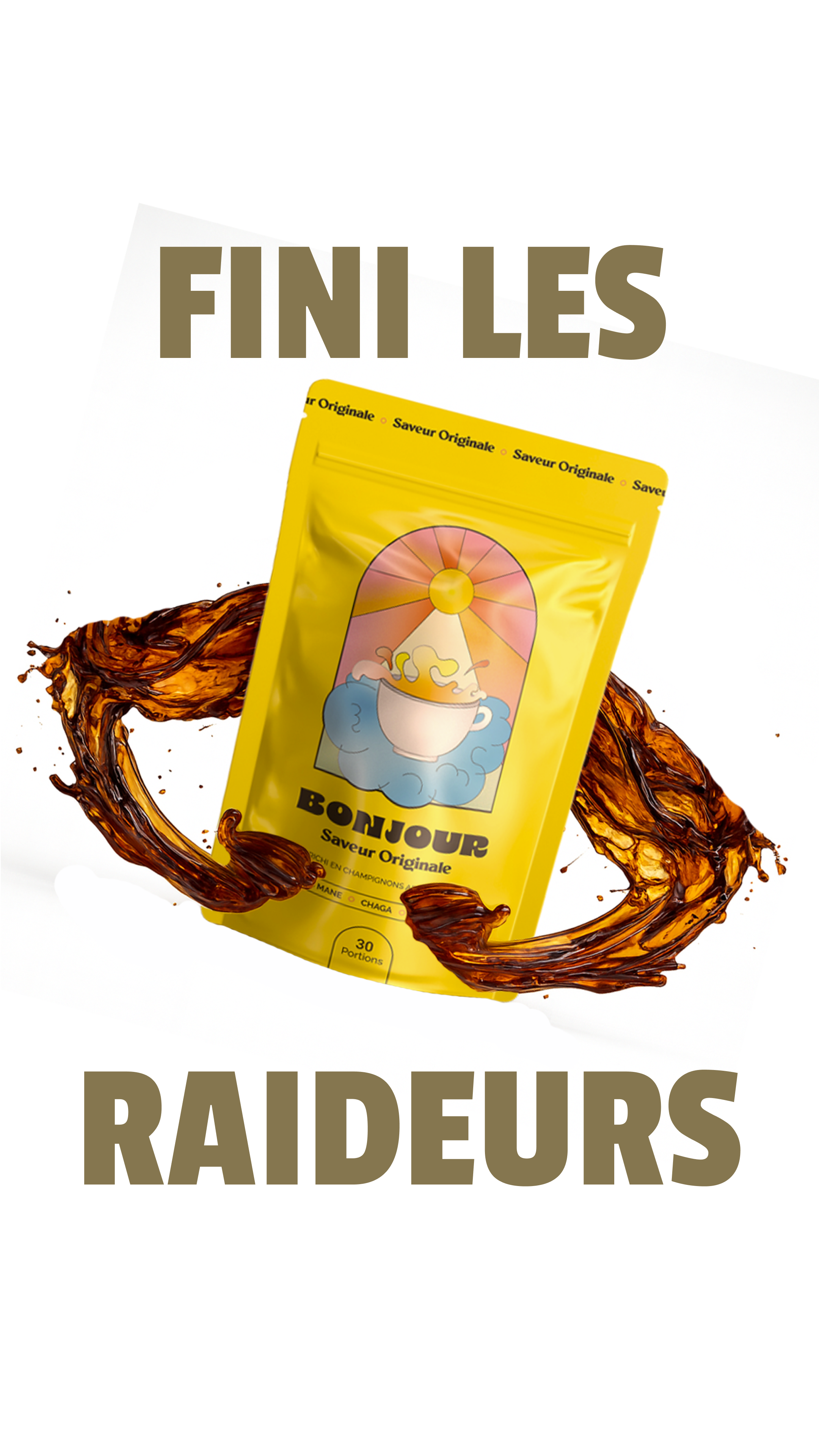 Bonjour Facebook ad
