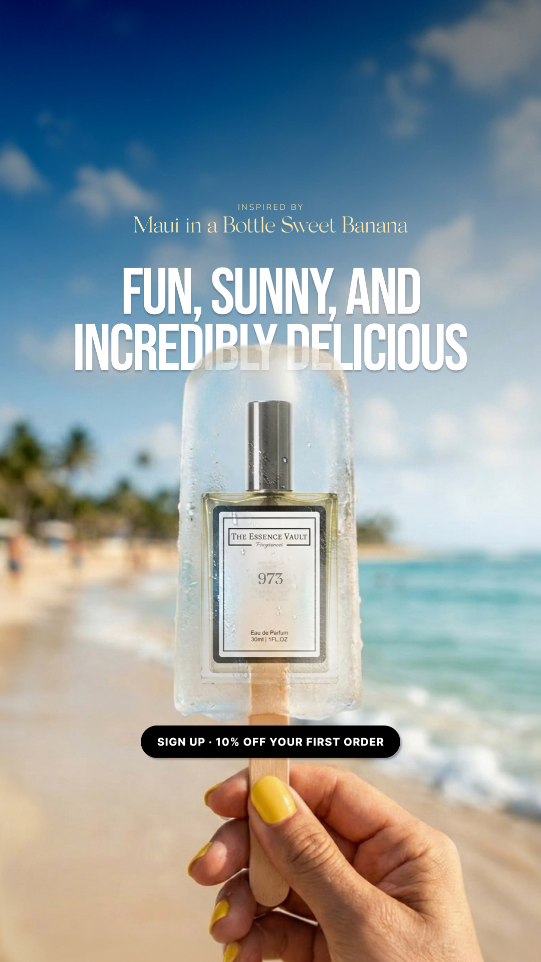 The Essence Vault Facebook ad