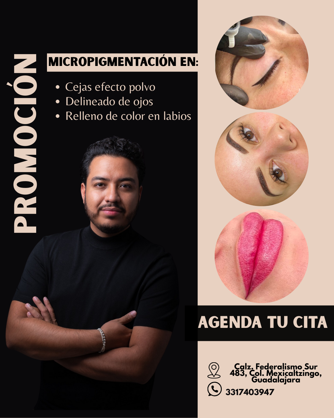 José Montañez Micropigmentación  Facebook ad
