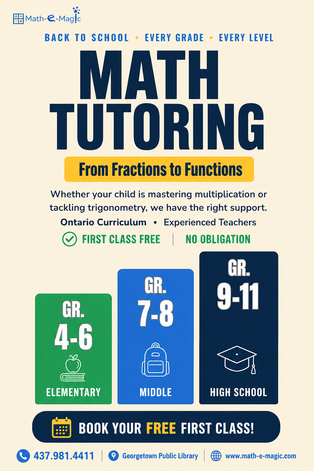 Math-E-Magic Facebook ad