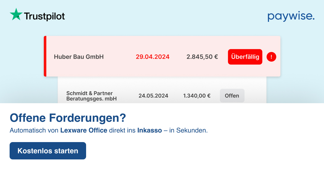 paywise Facebook ad: Genug gewartet? Hol dir dein Geld zurück, mit paywise!