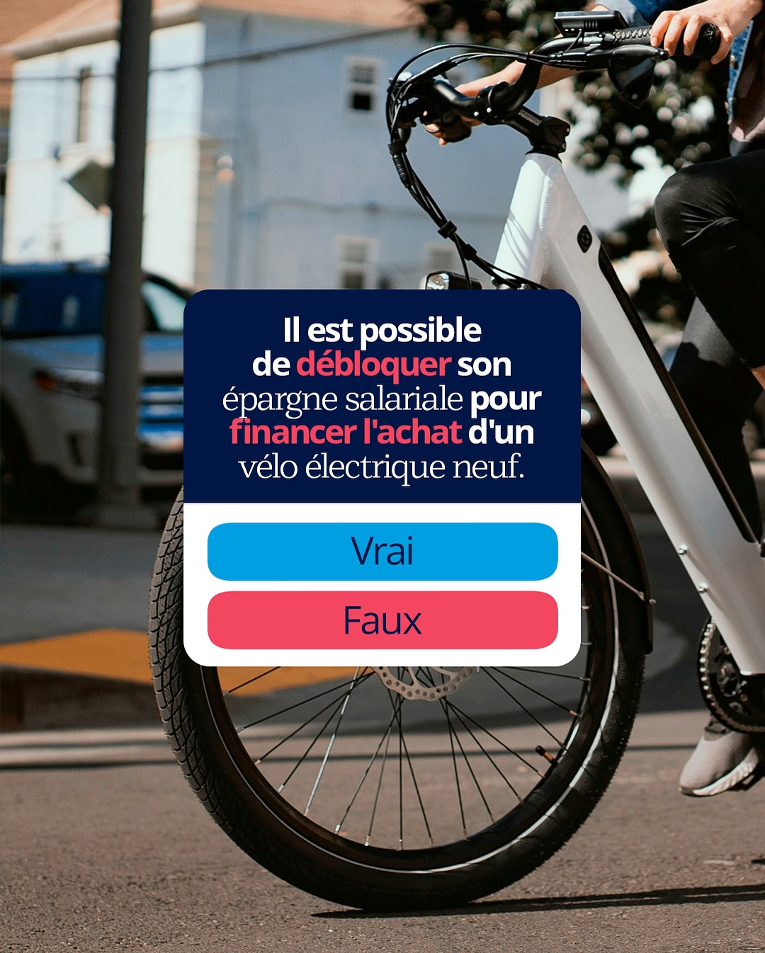 Amundi Facebook ad: Les embouteillages vous épuisent?