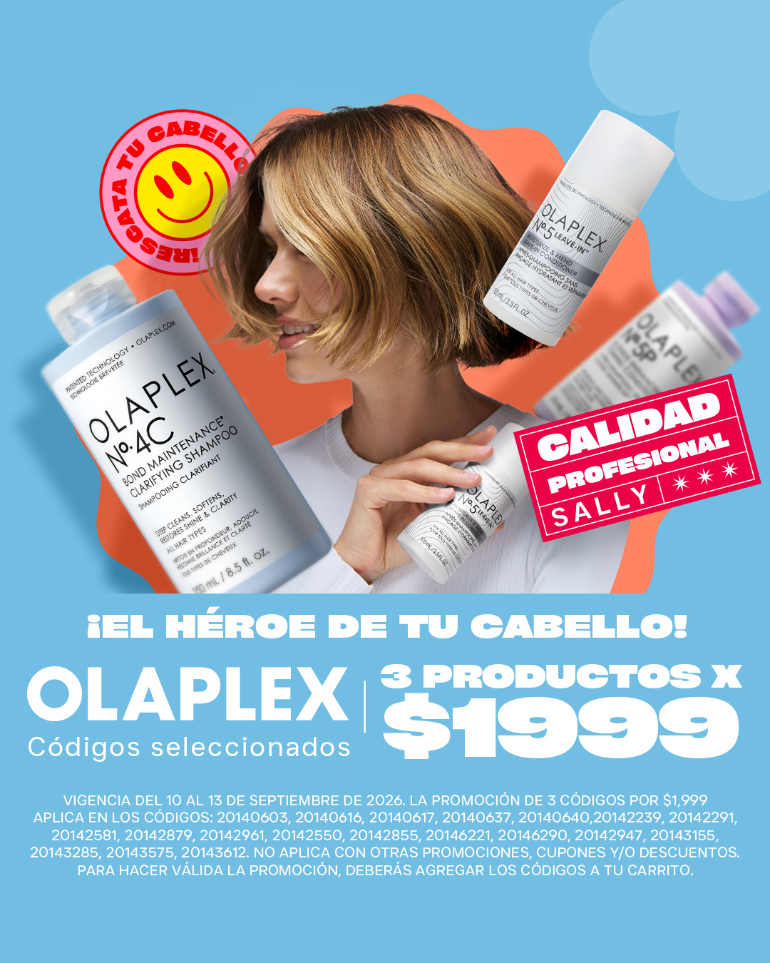 Sally México Facebook ad: Lo mejor para tu cabello