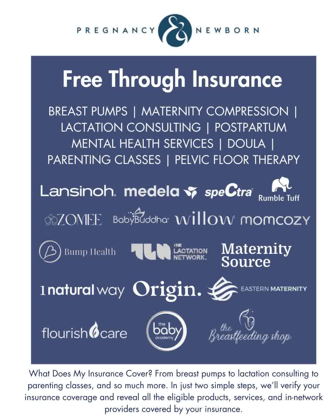 Pregnancy & Newborn Facebook ad: FREE Breast Pump & More Through Insurance