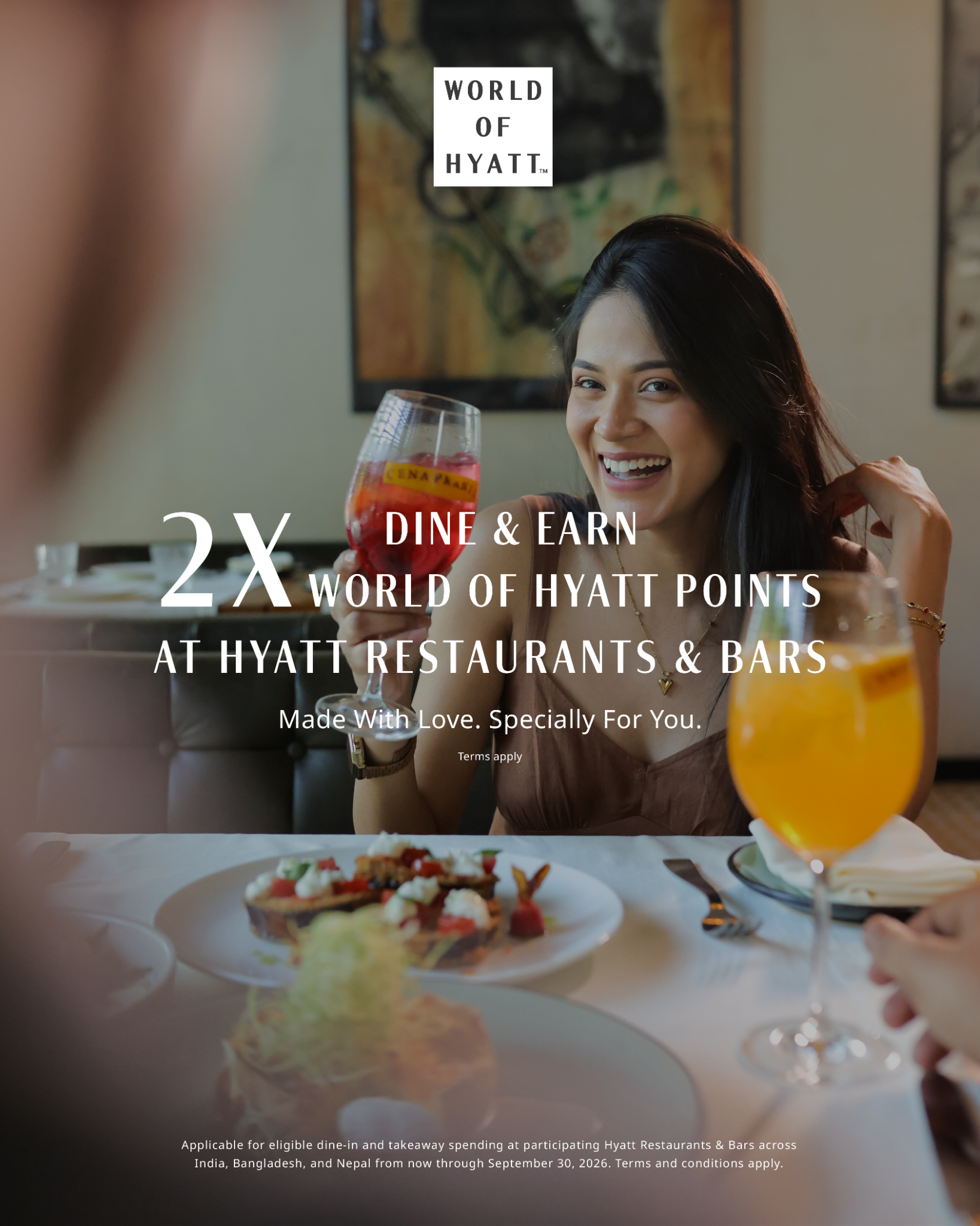 Hyatt Facebook ad