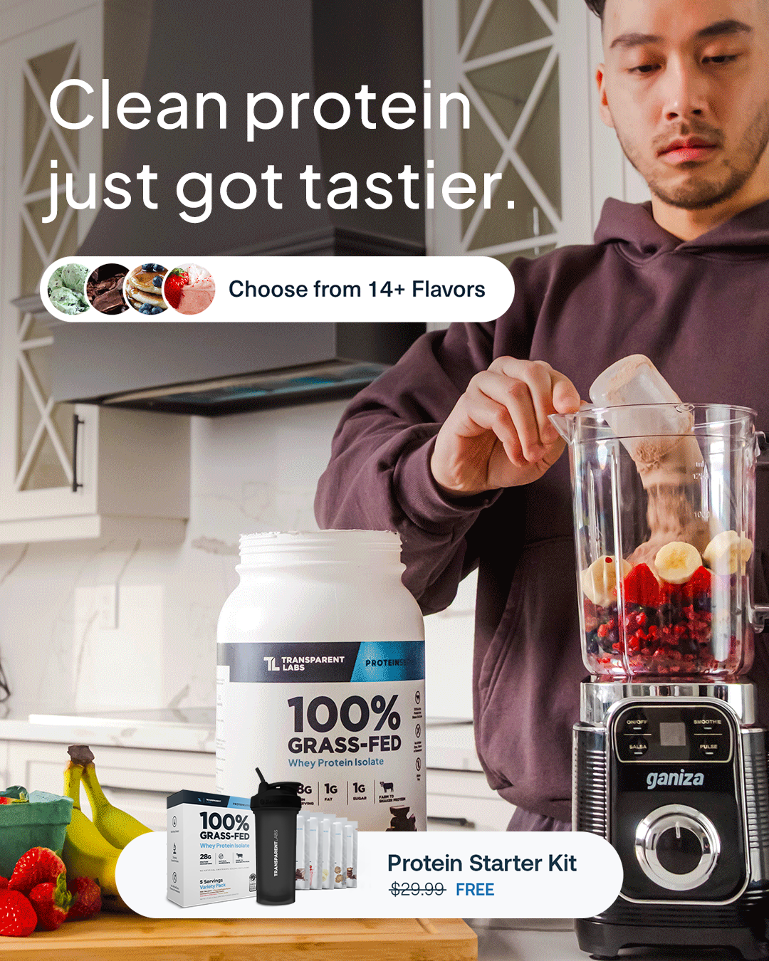 Transparent Labs Facebook ad