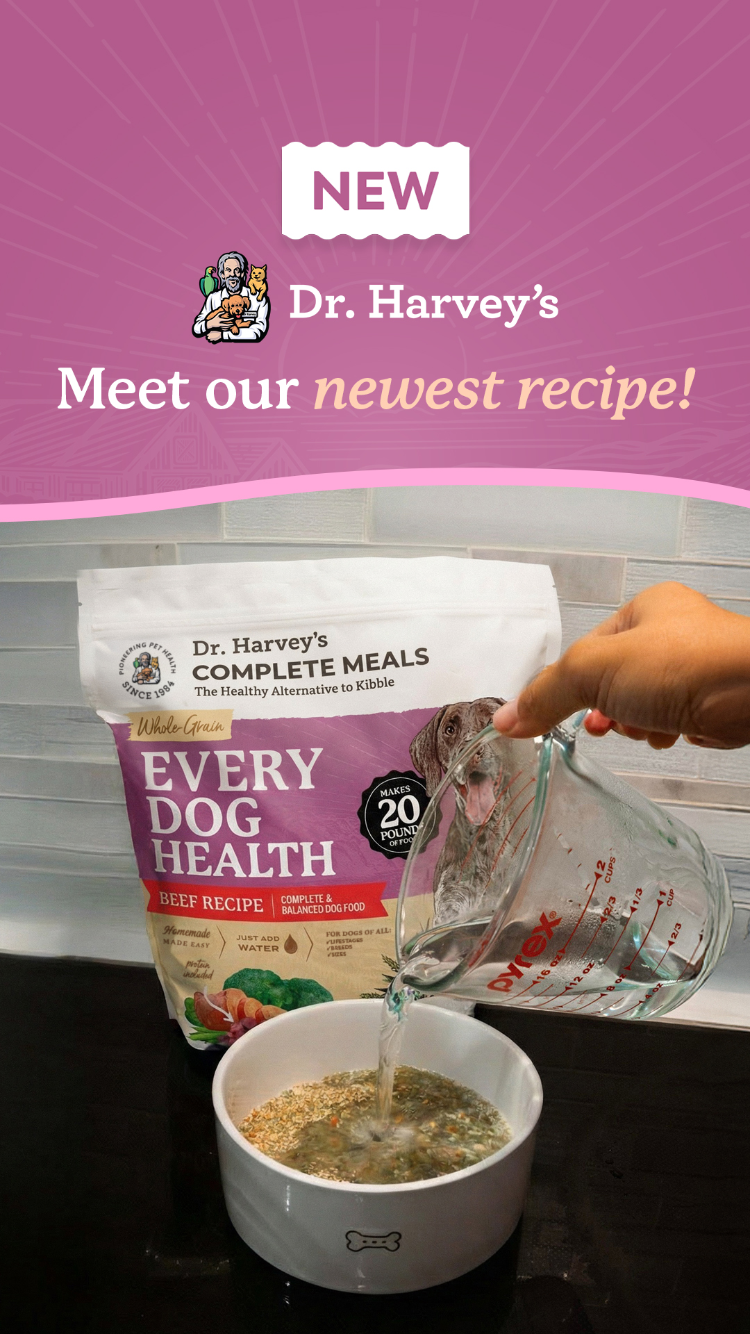 Dr. Harvey's Facebook ad