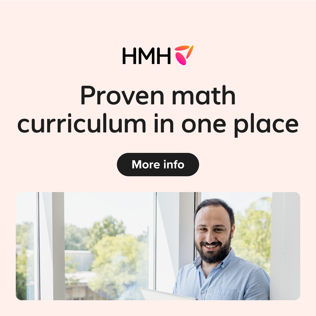 HMH Education Facebook ad