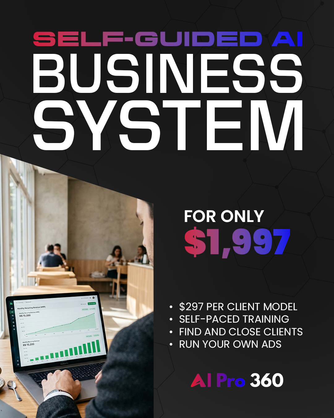 AI Pro 360 Facebook ad: Learn To Sell AI Services - Only $1,997