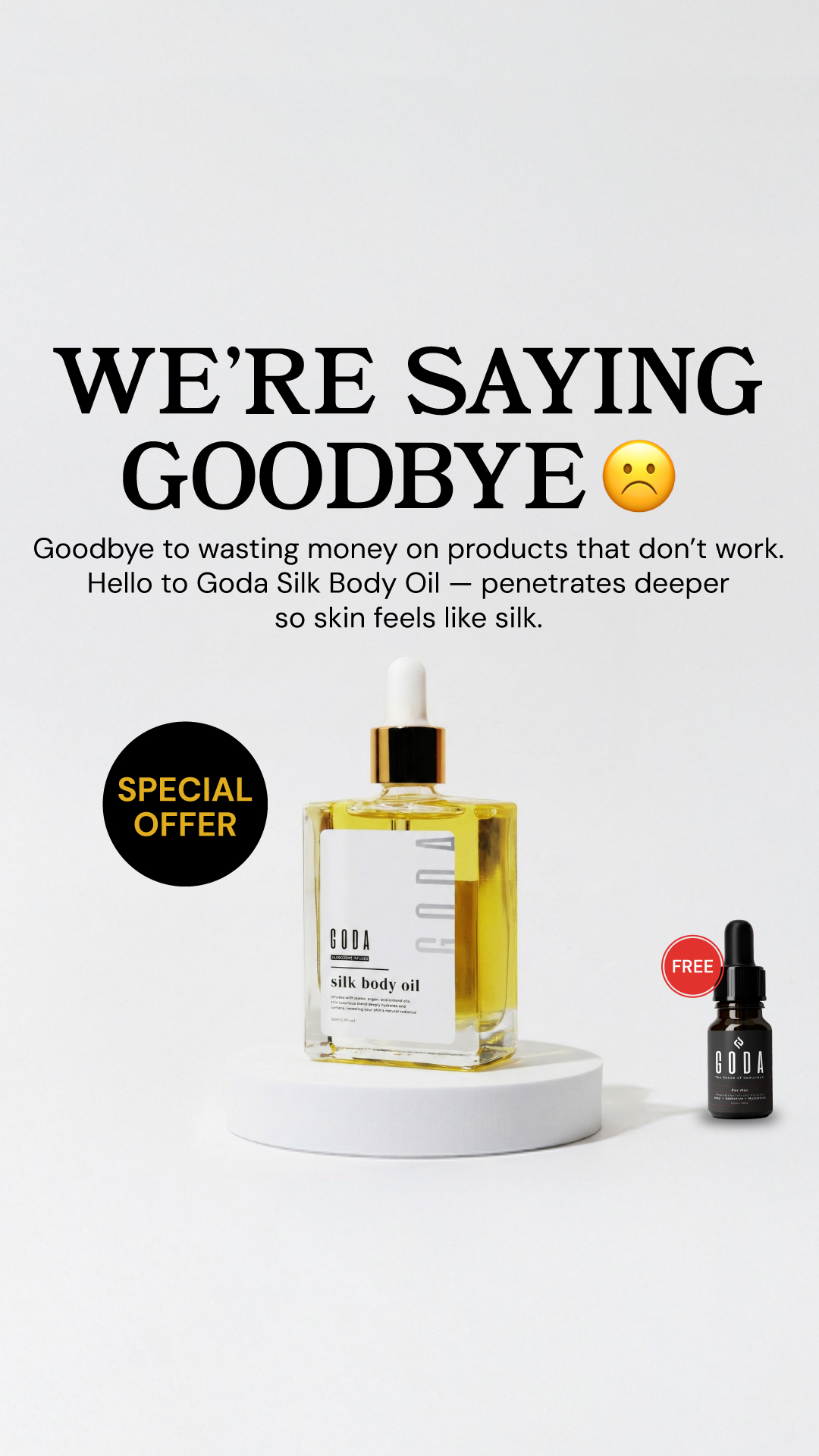 Goda Perfume Facebook ad