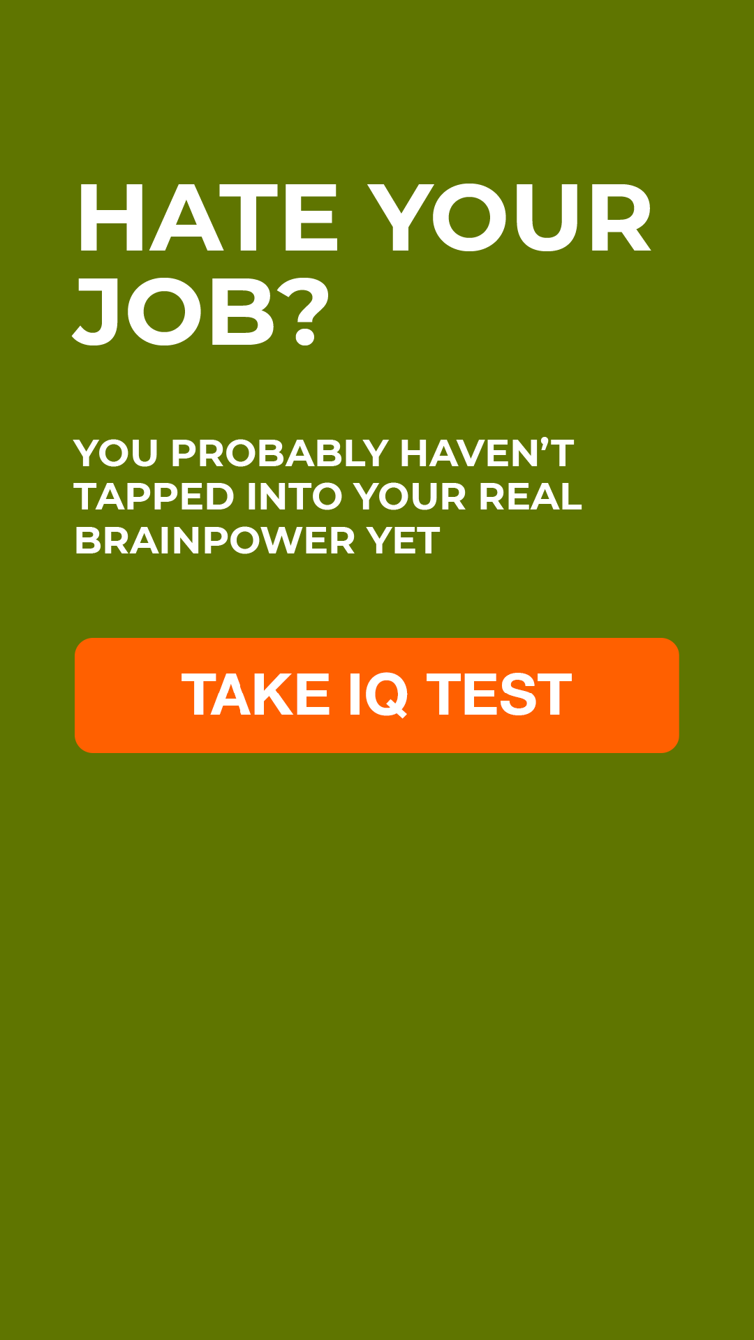 My IQ Facebook ad