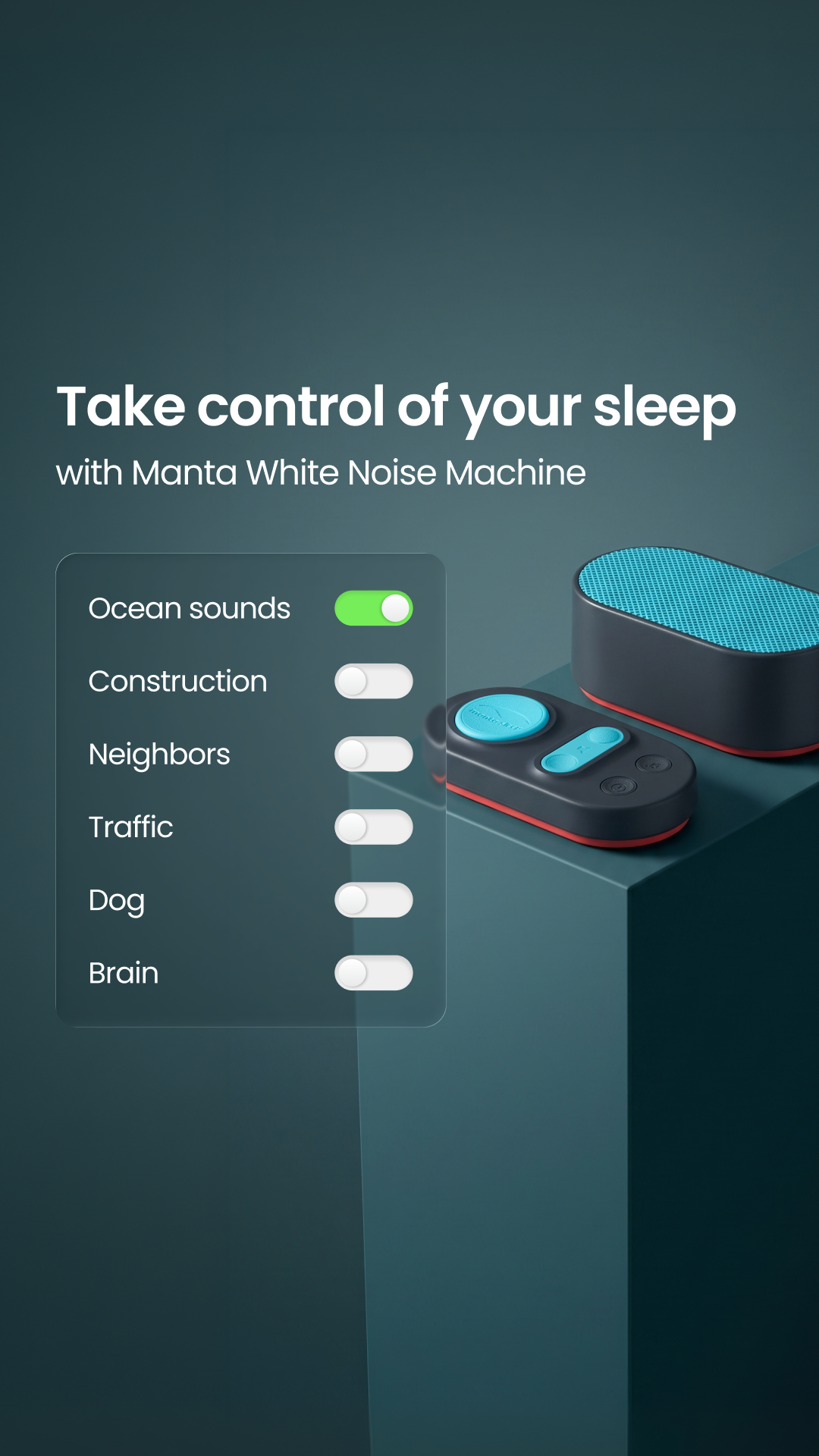 Manta Sleep Facebook ad