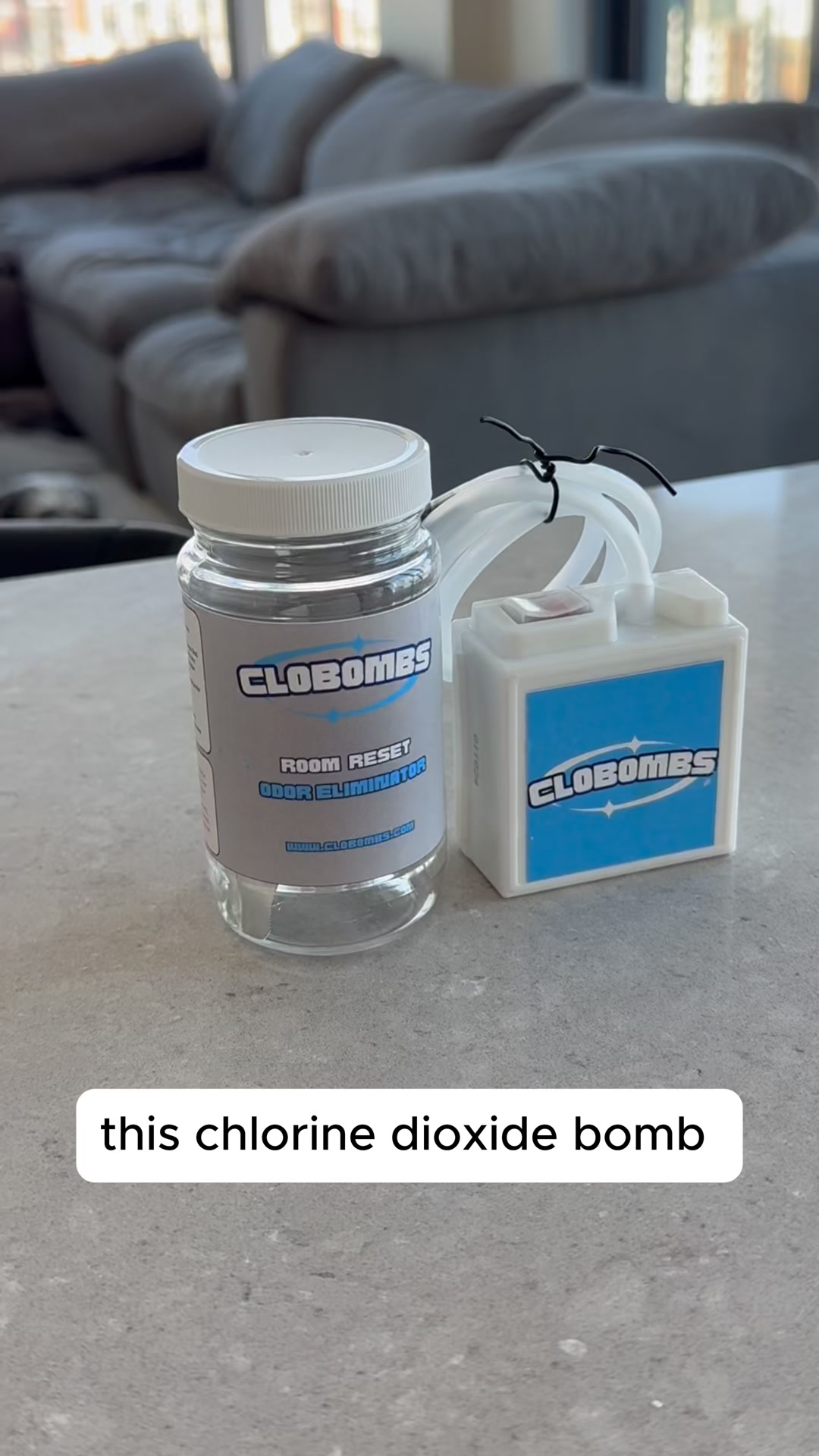 CloBombs - #1 Odor Eliminator in Market Facebook ad: A Home That Smells Like Home, Not Cat
