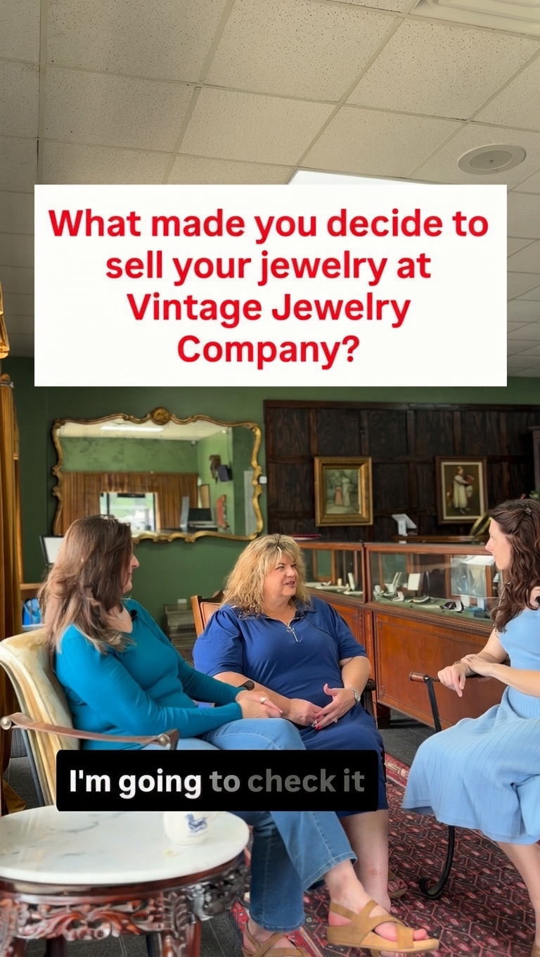 Vintage Jewelry Company Fayetteville - We Buy Gold Facebook ad