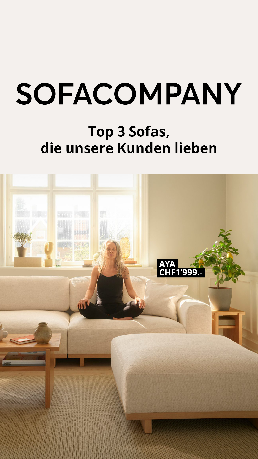 Sofacompany Facebook ad